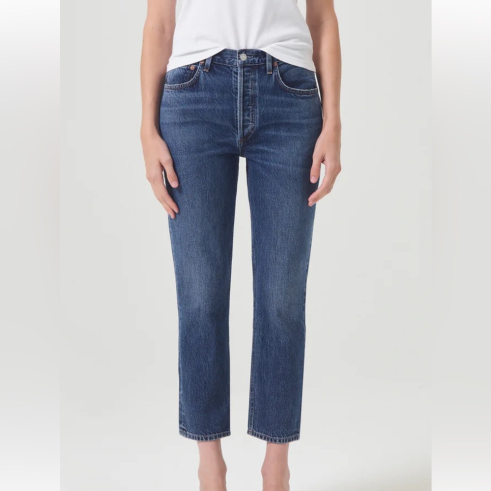 Agolde Riley Crop Size 24 Excellent